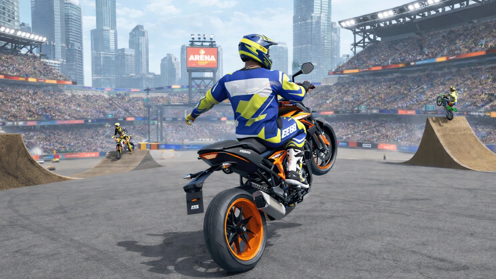 Moto Bike Wheelie Rider Stunt screenshot